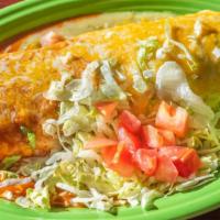 Jimmy'S Basic Burrito · No meat. A flour tortilla stuffed with scrambled eggs, hash browns, smothered with a choice ...