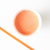 Sunset Beach Smoothie · Watermelon juice, orange sherbet, strawberries and peaches.
