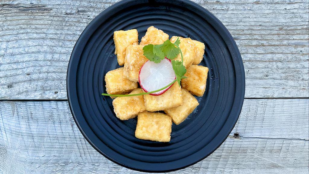 Crispy Fried Tofu  · Crispy fried tofu served with our spicy house sauce.