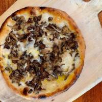 Funghi Pizza · Roasted Mushrooms, Garlic, Taleggio, Truffle Oil (vegetarian)