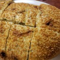 Sesame Green Onion Pastry · Fluffy and bread-like