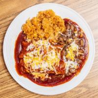 Red Cheese Enchiladas · 