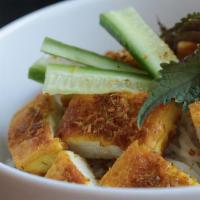 Lemongrass Tofu Noodles Bowl · 
