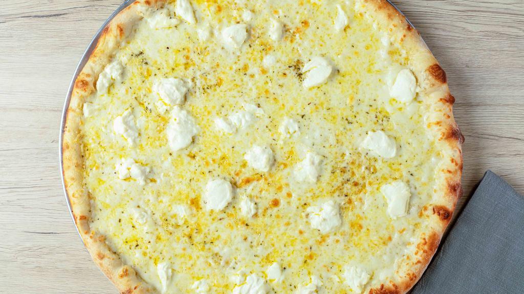 White Pizza · Price shown is for Small White Pizza
 (Toppings Extra for additional price each), see TOPPING selection)