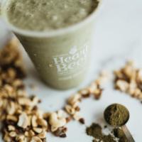 Celestial Sea · A coconut superfood smoothie made with 35 greens from the land and sea. Young coconut water ...
