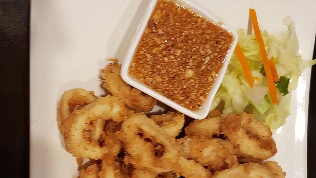 Fried Calamari · Served with sweet chili sauce.