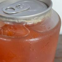 Mixed Fruit Lemonade * · strawberry, passionfruit, apple, orange, pear puree.  Fresh lemon juice, crafted per order.