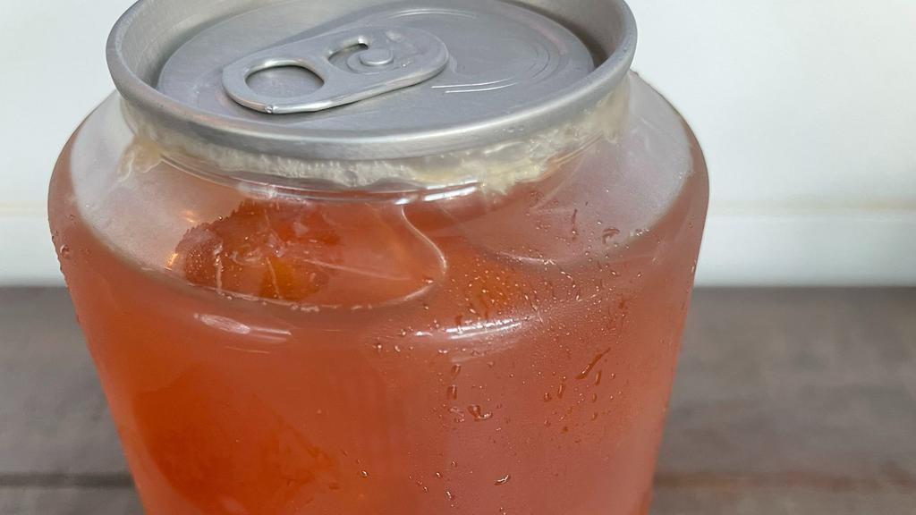 Honey Lemon Iced Tea * · Lemon cooked in honey, house-brewed black tea