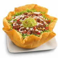 Taco Salad · Charbroiled Chicken or Charbroiled Steak or Beef, shredded lettuce, fresh salsa, four-cheese...