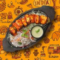 Cottage Cheese Kebab Carnage · Fresh cottage cheese cubes marinated in our signature tandoori masala and char grilled in an...