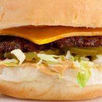 Little W · jr. size beef patty / american cheese / pickles / lettuce / house sauce
choose from: little ...
