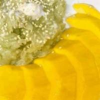 Mango With Sweet Sticky Rice · This is the delicious sweet sticky rice with mango.