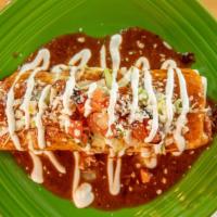 Tri Tip Burrito · Smoked tri-tip, cheddar-oaxaca blend, green rice, black beans, topped with salsa ahumada mar...