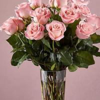 18 Long Stem Pink Roses · Enjoy the classic beauty of the rose with a playful twist in our Long Stem Pink Rose Bouquet...