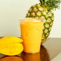 Buffalo · Mango juice, coconut sorbet, pineapples, mangoes.
