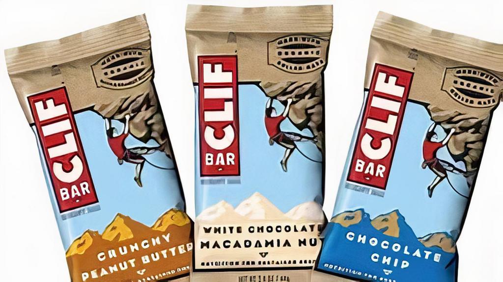 Cliff Bars · Chocolate chip.