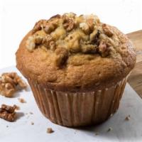 Muffins & Scones|Banana Nut Muffin · Banana and walnuts in a moist and delicious muffin. 440 Calories