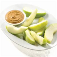 Picnic Boxes|Apples & Peanut Butter · Sliced juicy apples paired with a side of peanut butter. 210 calories