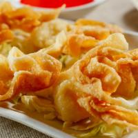 Crab Puffs (10) 蟹角 · With Cheese