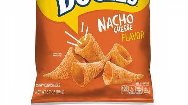 Bugles Nacho Cheese 3 Oz · Bugles nacho cheese flavor crispy corn snacks. A grab and go snack. Perfect for the lunchbox. 0 g trans fat.