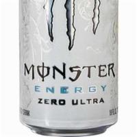 Monster Zero Ultra 16 Oz · 0 sugar per can. Monster energy zero ultra is low in calories. Caffeine from all sources: 14...