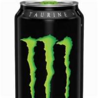 Monster 16 Oz · 160 mg per can. Tear into a can of the meanest energy drink on the planet, monster energy. I...