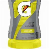 Gatorade Lemon Lime 28 Oz · When you sweat, you lose more than water. Gatorade thirst quencher contains critical electro...