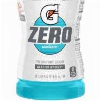 Gatorade Zero Glacier Freeze 28 Oz · When you sweat, you lose more than water. Gatorade thirst quencher contains critical electro...