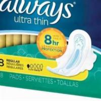 Always Ultra Thin Maxi Wings 18 Ct · Always my fit helps you get the best protection by tailoring your pad to fit your flow and p...