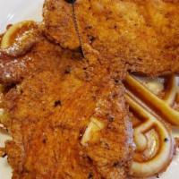 Fried Chicken And Waffle · 