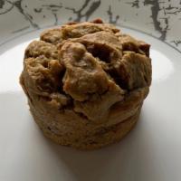 Banana Muffin · A banana muffin with pecans or chocolate chips.
*gluten free and vegan