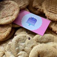 3 Cookie Variety Box · A half dozen of three different flavors of your choosing.