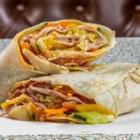 Build Your Own Wrap · Choice of bread, cheese, meats, veggies and sauces.