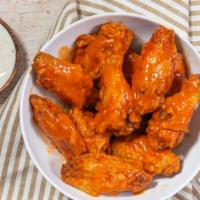 12 Wings · Served with 2 ranch dressings