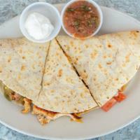 Quesadilla (Cheese Only) · Add more items at an upcharge.