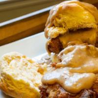 Large Order Of Biscuits & Gravy · Shockingly good biscuits, baked in house
smothered in arguably the best country gravy you ha...