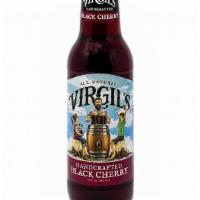 Virgil'S Black Cherry Soda · 12 oz. bottle.