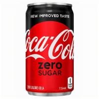 Coke Zero · 12 oz can.
