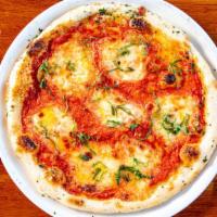 Margherita · House-made fresh mozzarella, pomodoro,  fresh basil.