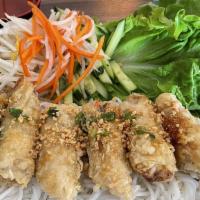 Vietnamese Egg Rolls* · *Contains peanut products.