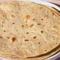 Roti · Round flat bread made with whole wheat flour - 3 pieces