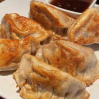 Pan Fried Pork Dumpling (6 Pcs) · 