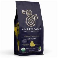 Ethiopia Coffee, Whole Bean, Organic Fair Trade · 12 oz. Bag, Light Roast, Earl Grey and Lemon with silky body