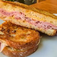 Ham And Gruyere · With spicy dijon on rustic country bread.