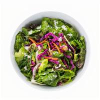 Mixed Green Salad · Lettuce mix, mixed veggies with ranch or vinaigrette.