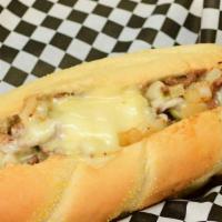 A-4 Onion Cheese Steak · Grilled onion, and white American cheese.