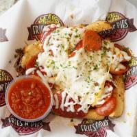 Deluxe Pepperoni Fries · 