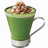 Matcha Brown Sugar Latte · whipped cream, brown sugar syrup, hot/cold