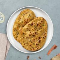 Onion Kulcha Crunch · Indian leavened flat bread stuffed with onions and butter.