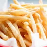 Basket Of Fries · Like fries? A large basket of fresh made seasoned fries.